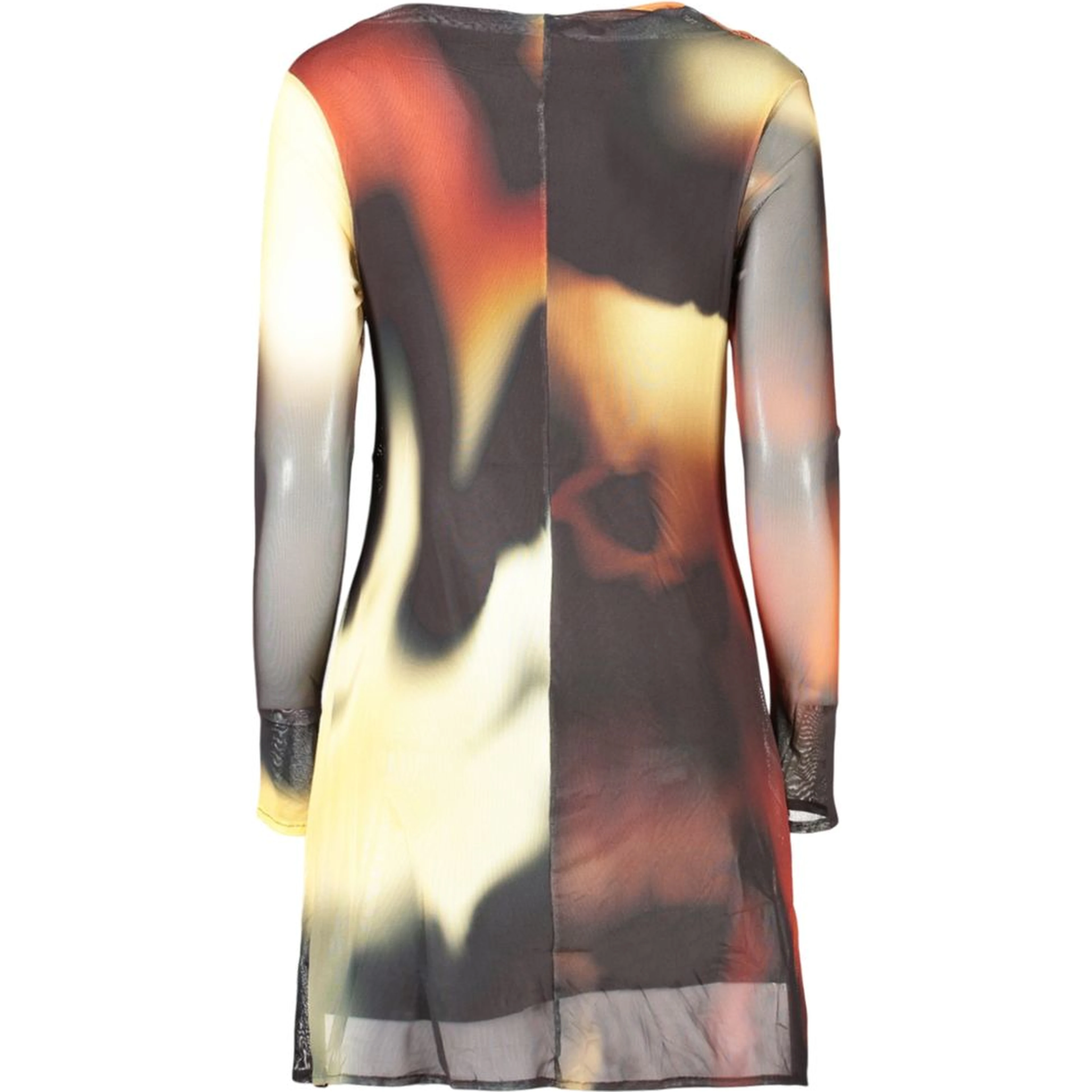 Black Polyester Women's Dress