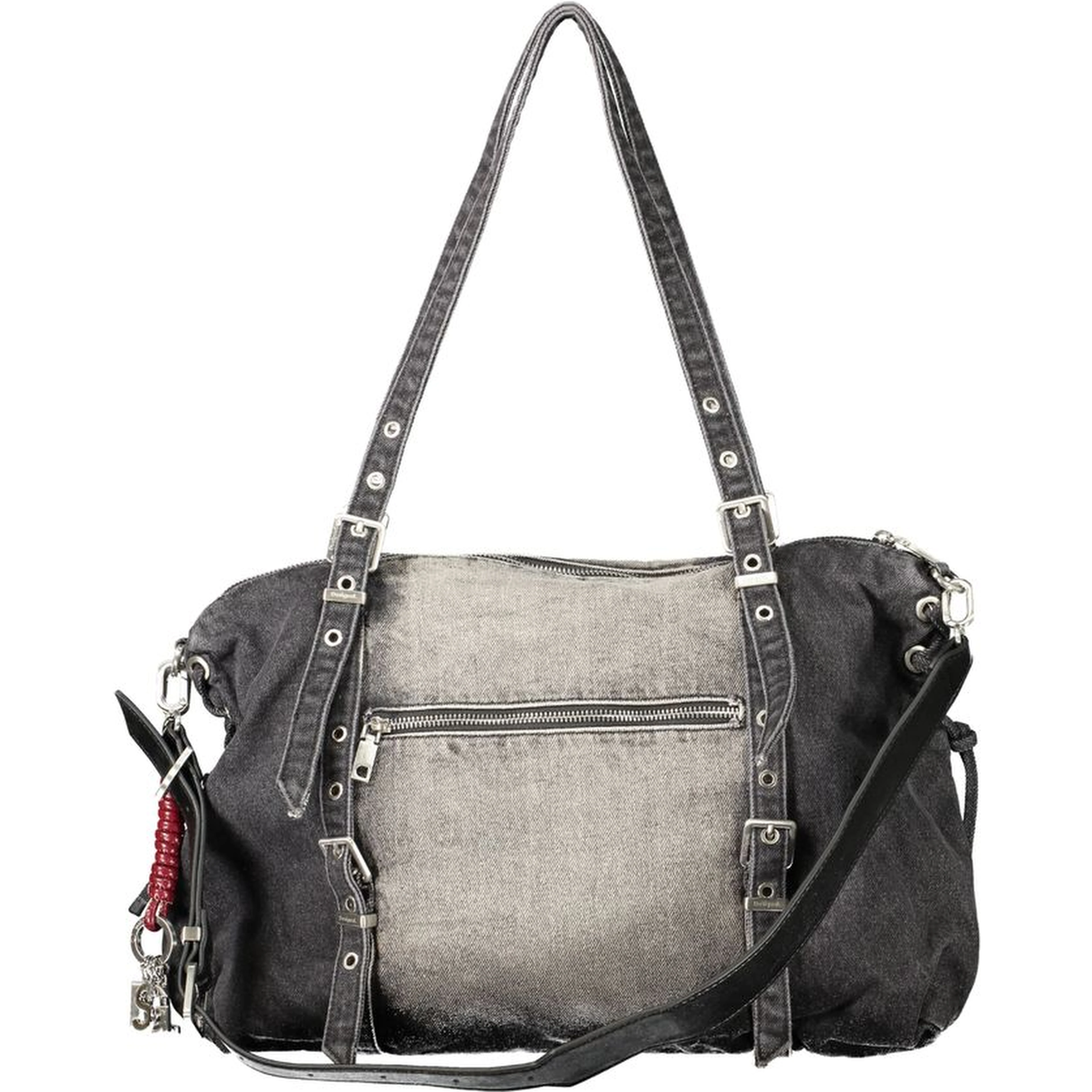Black Cotton Women's Bag