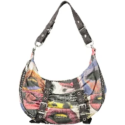 Black Cotton Women's Bag