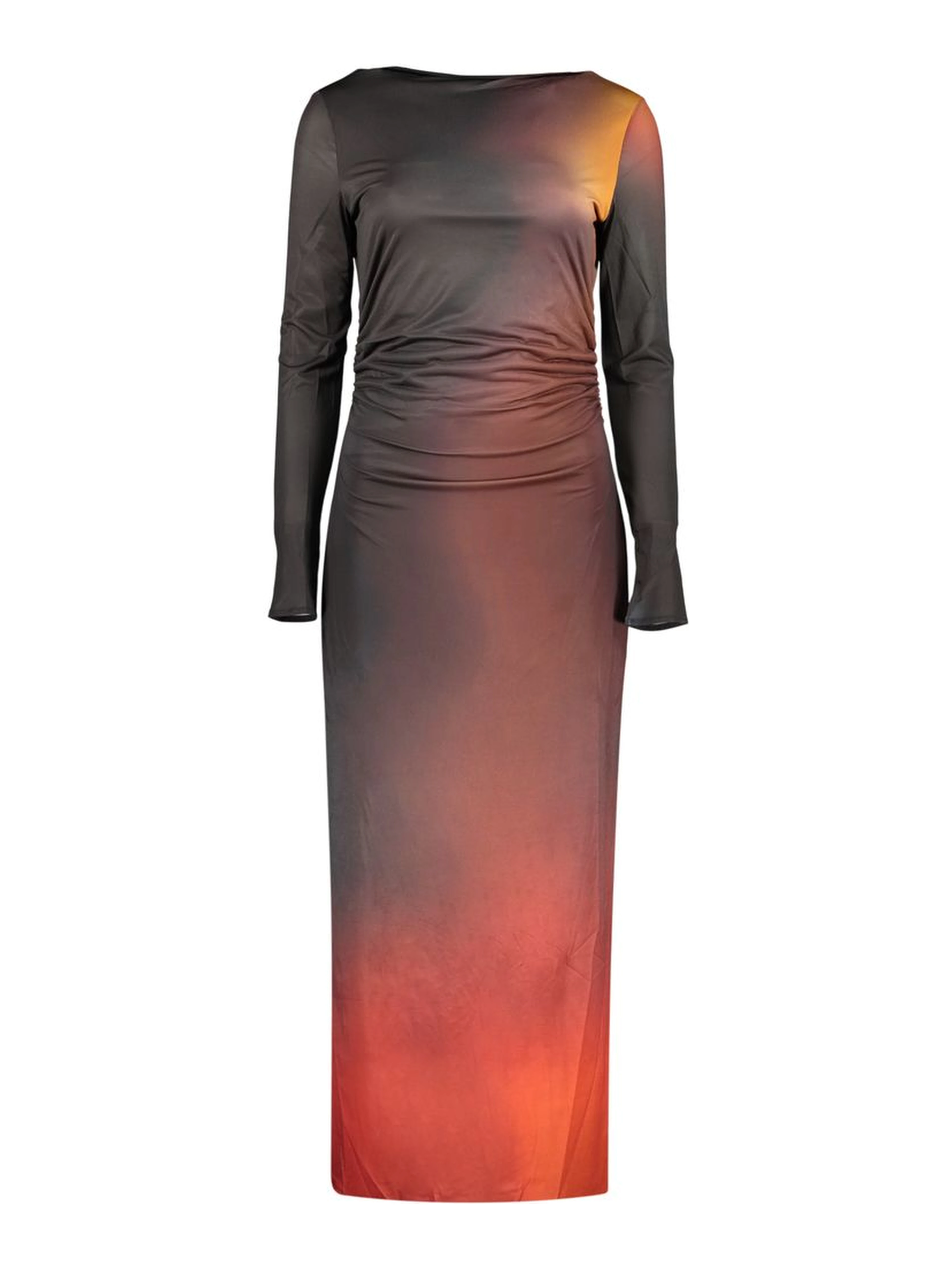 Black Polyester Women's Dress
