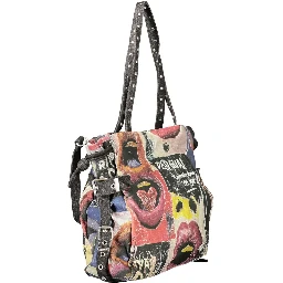 Black Cotton Women's Bag