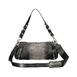 Black Cotton Womens Bag