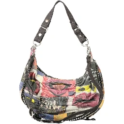 Black Cotton Women's Bag