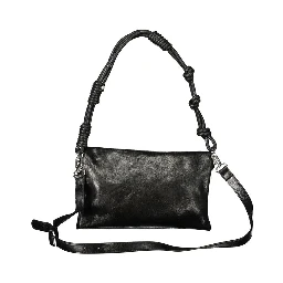 Nero Polyurethane Women's Bag for Effortless Chic Style