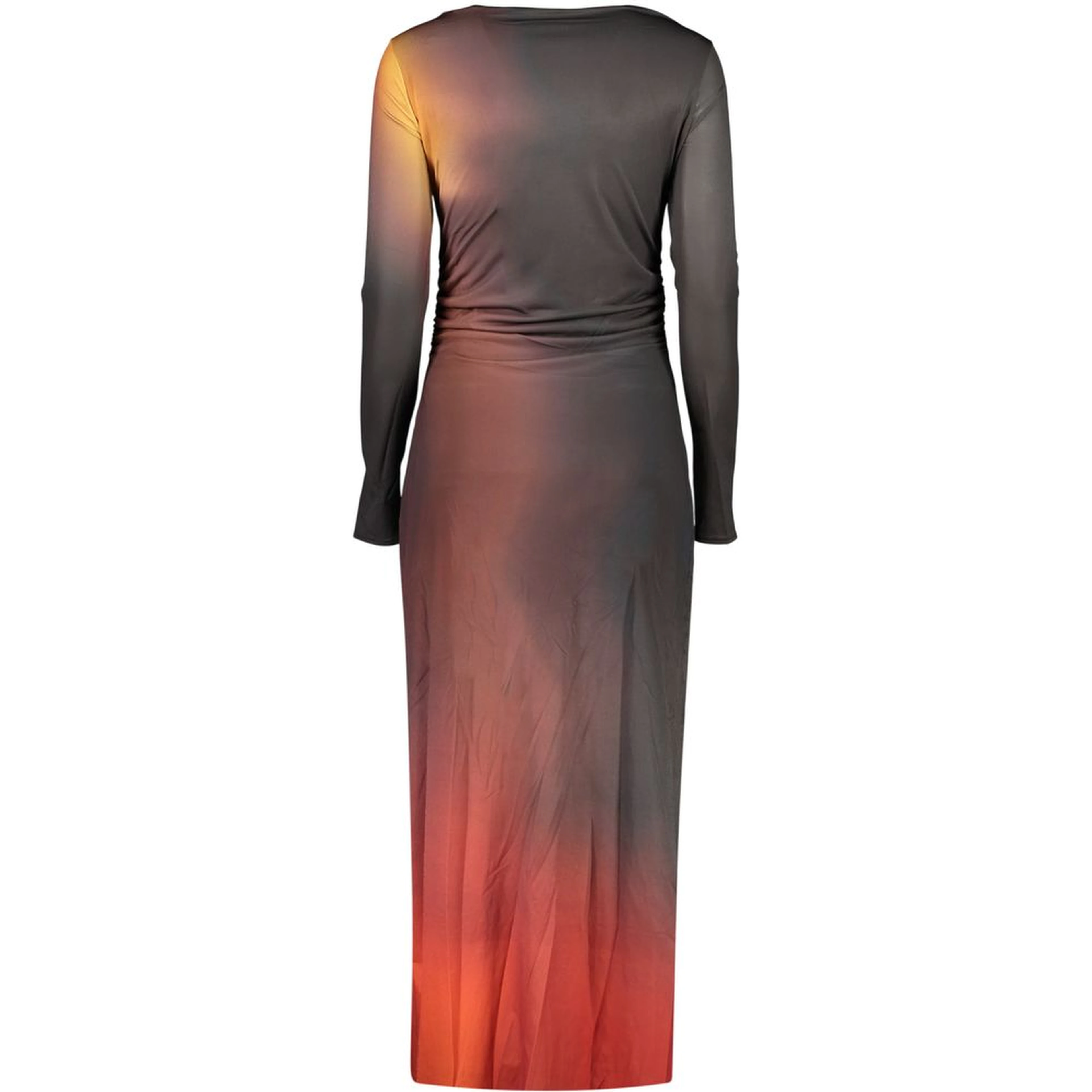 Black Polyester Women's Dress