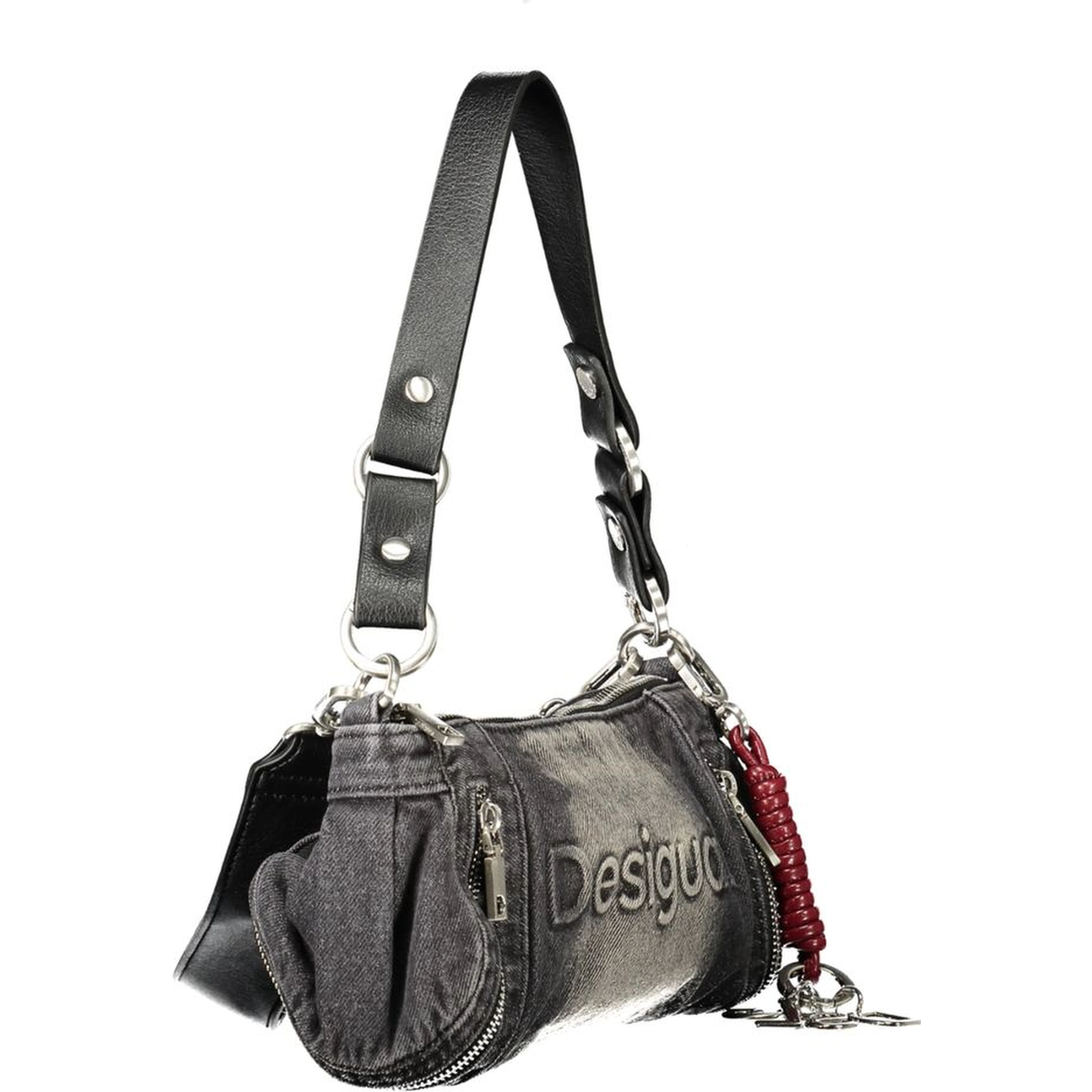 Black Cotton Womens Bag