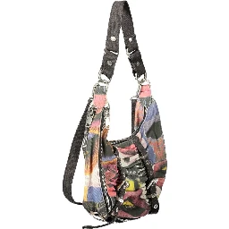 Black Cotton Women's Bag
