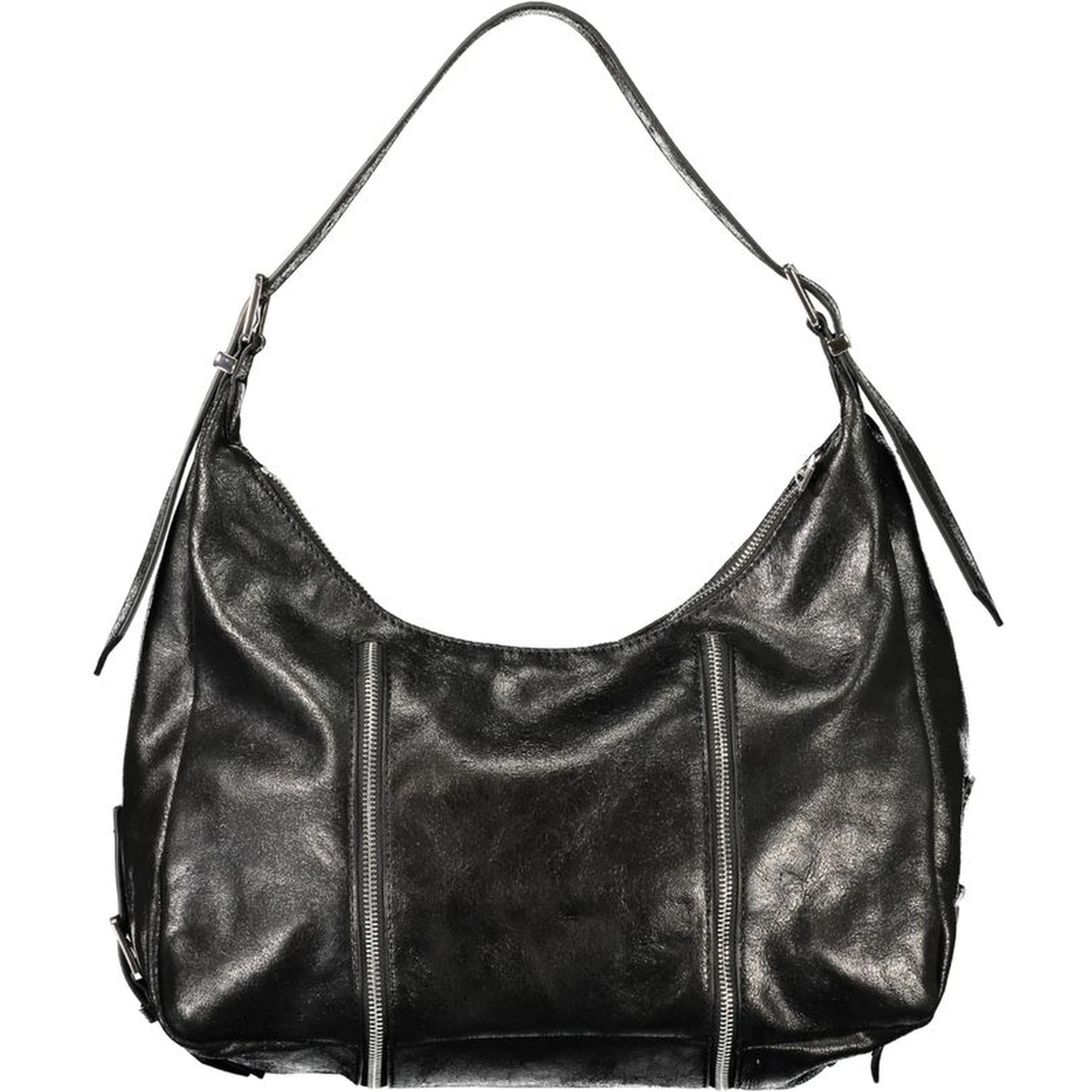 Nero Poliuretano Donna Bag