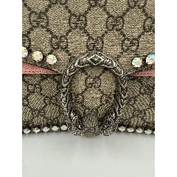 GUCCI DIONYSUS GG Supreme with Diamonds Handbag