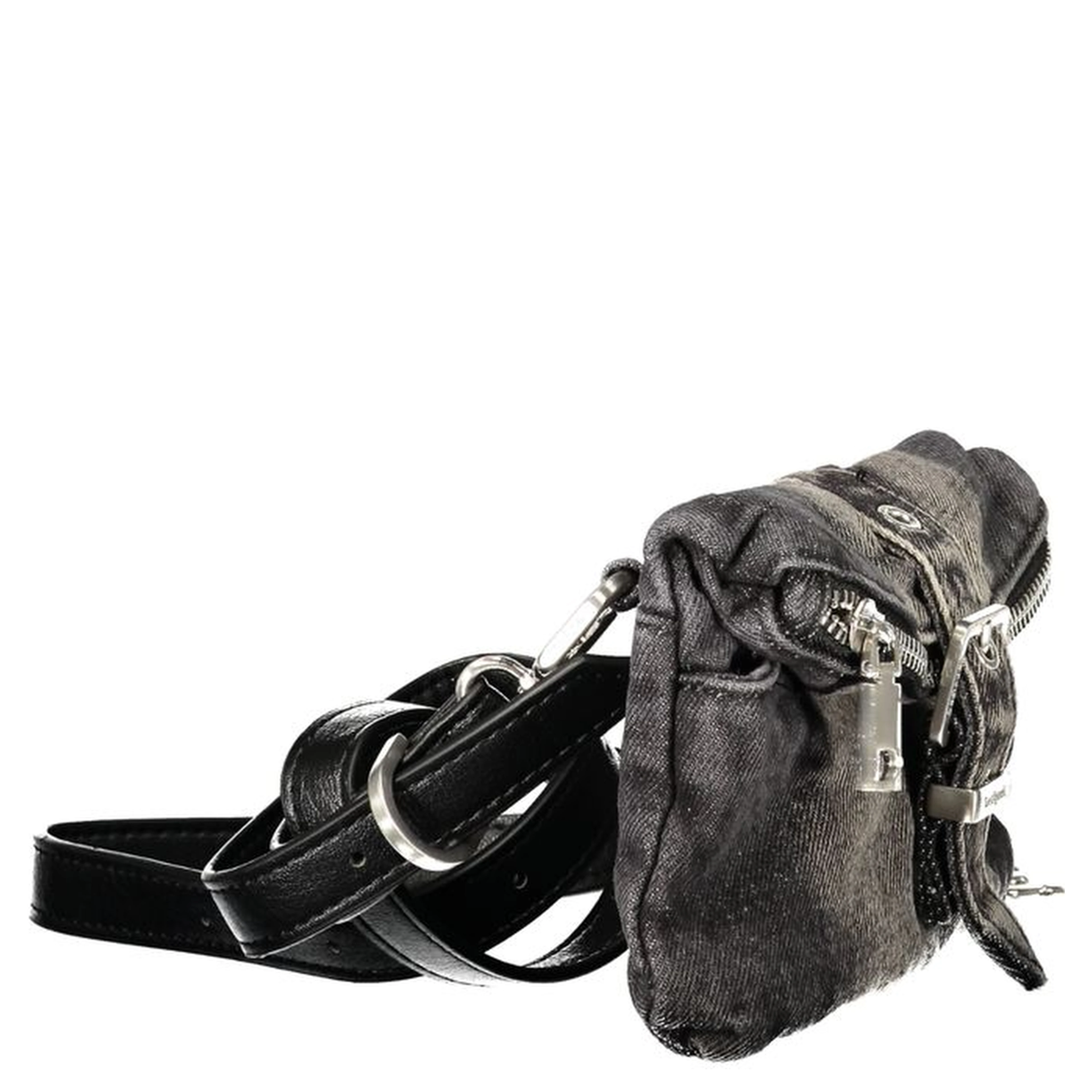 Black Cotton Women's Bag