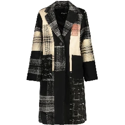Black Polyester Women's Jacket