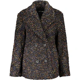 Black Polyester Women's Jacket