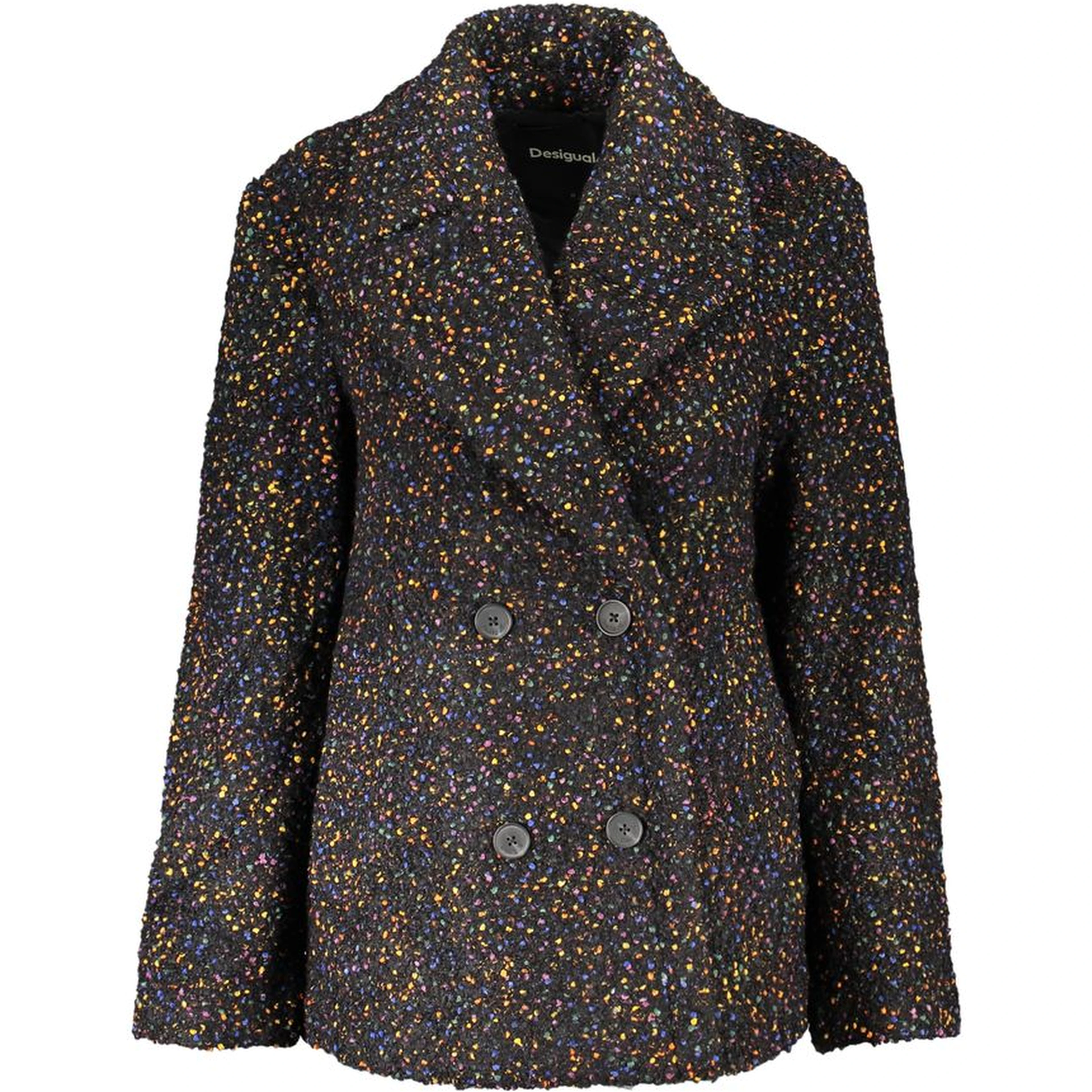Black Polyester Women's Jacket