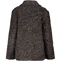 Black Polyester Women's Jacket