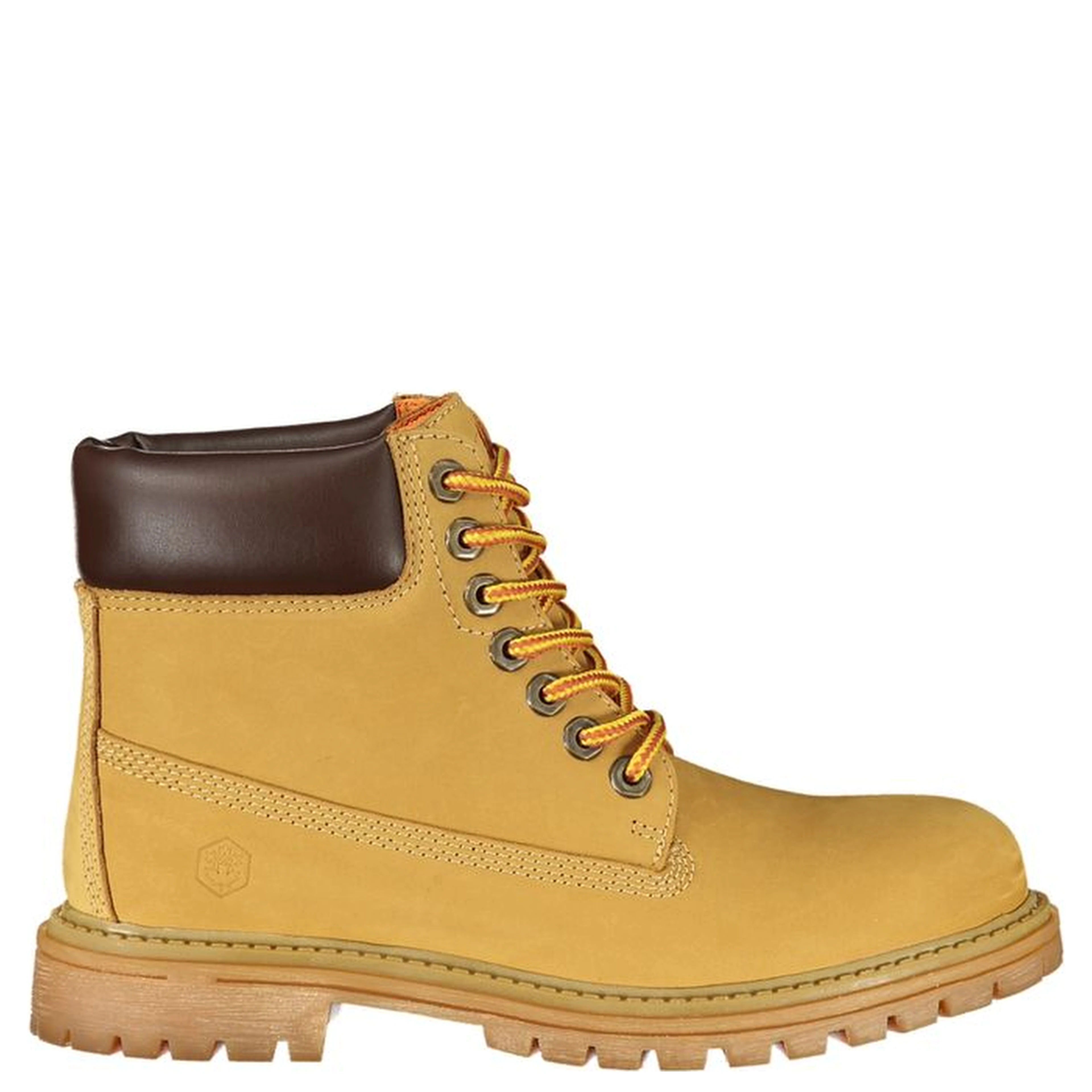 Yellow Leather Women's Boot