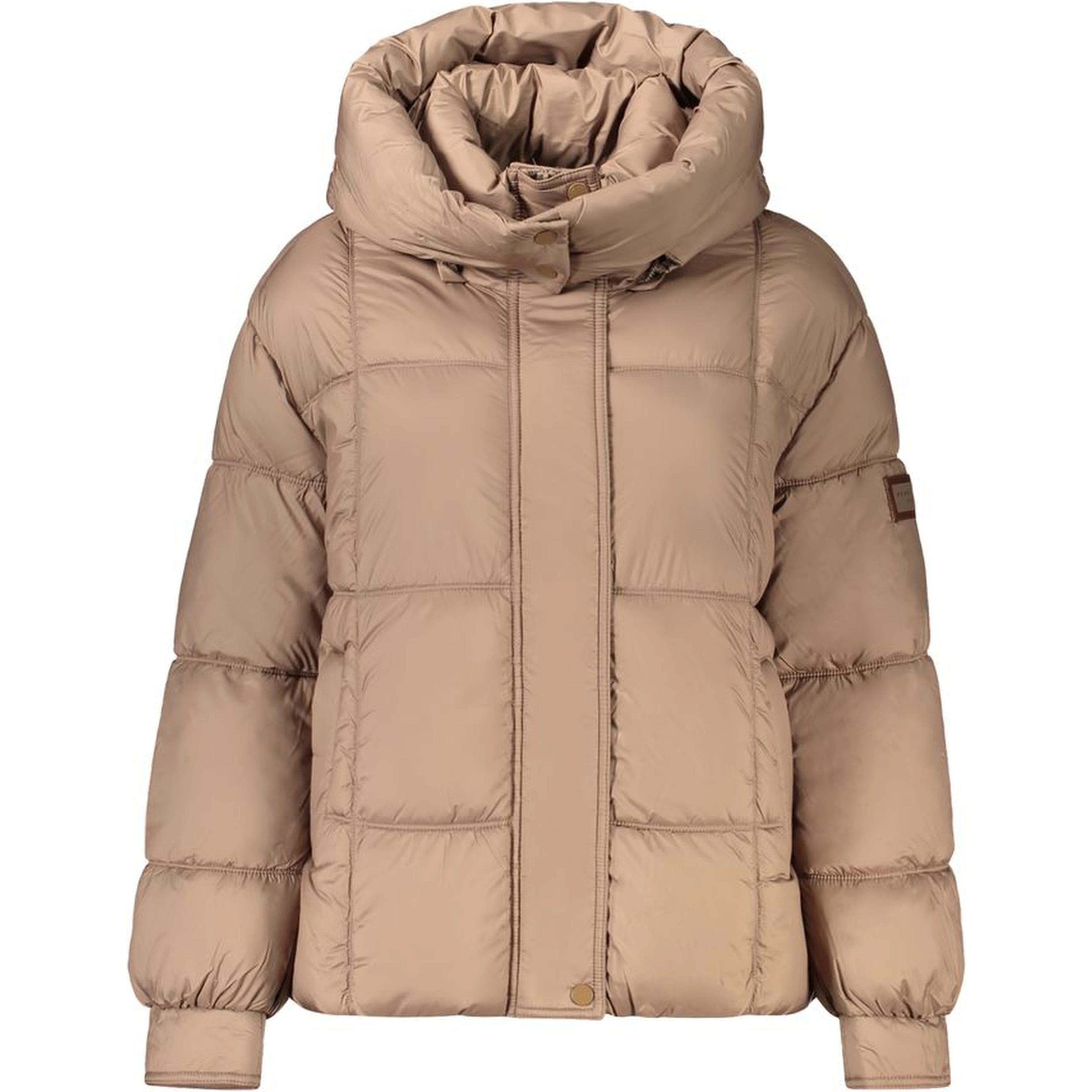 Brown Polyester Women's Jacket