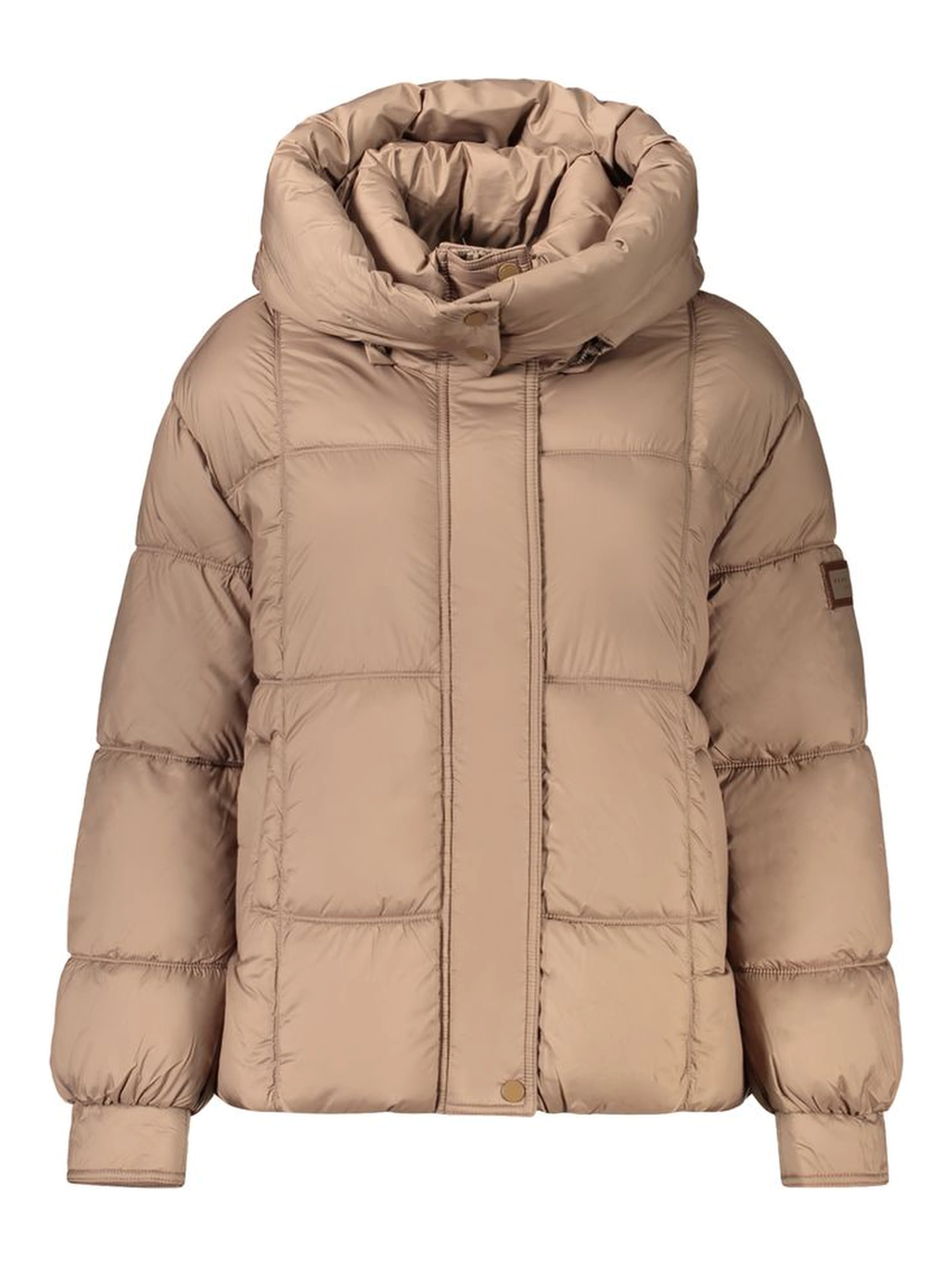 Brown Polyester Women's Jacket
