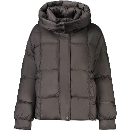 Black Polyester Women's Jacket