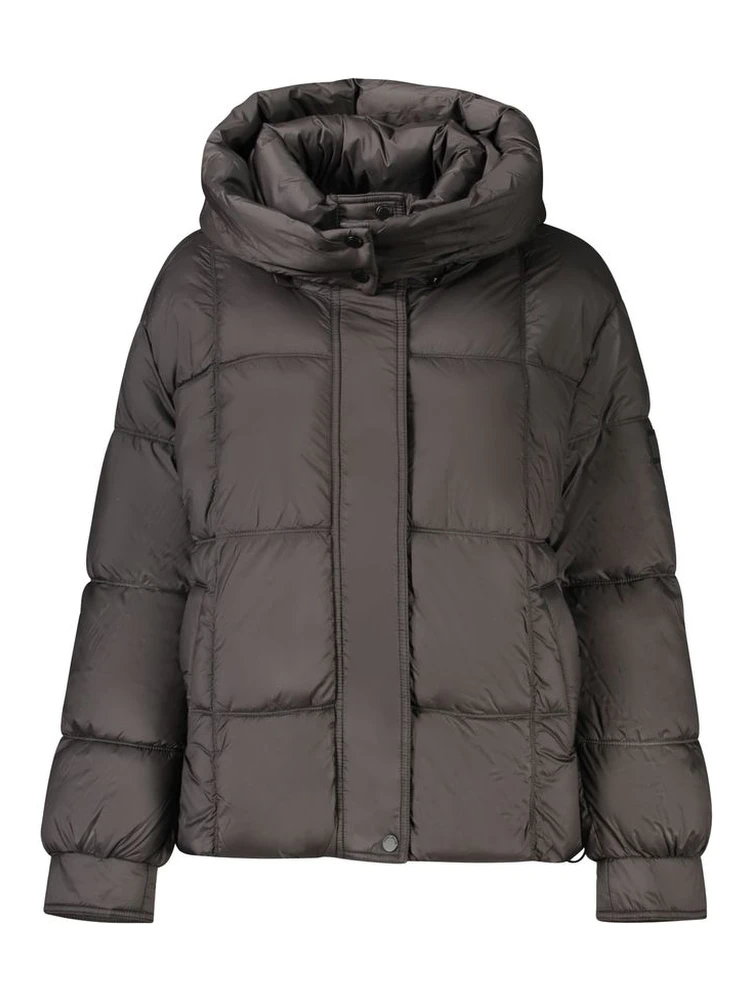 Black Polyester Women's Jacket