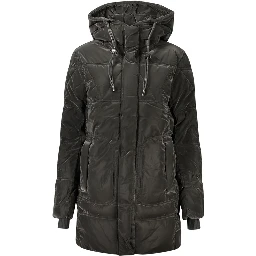 Black Polyurethane Women's Jacket