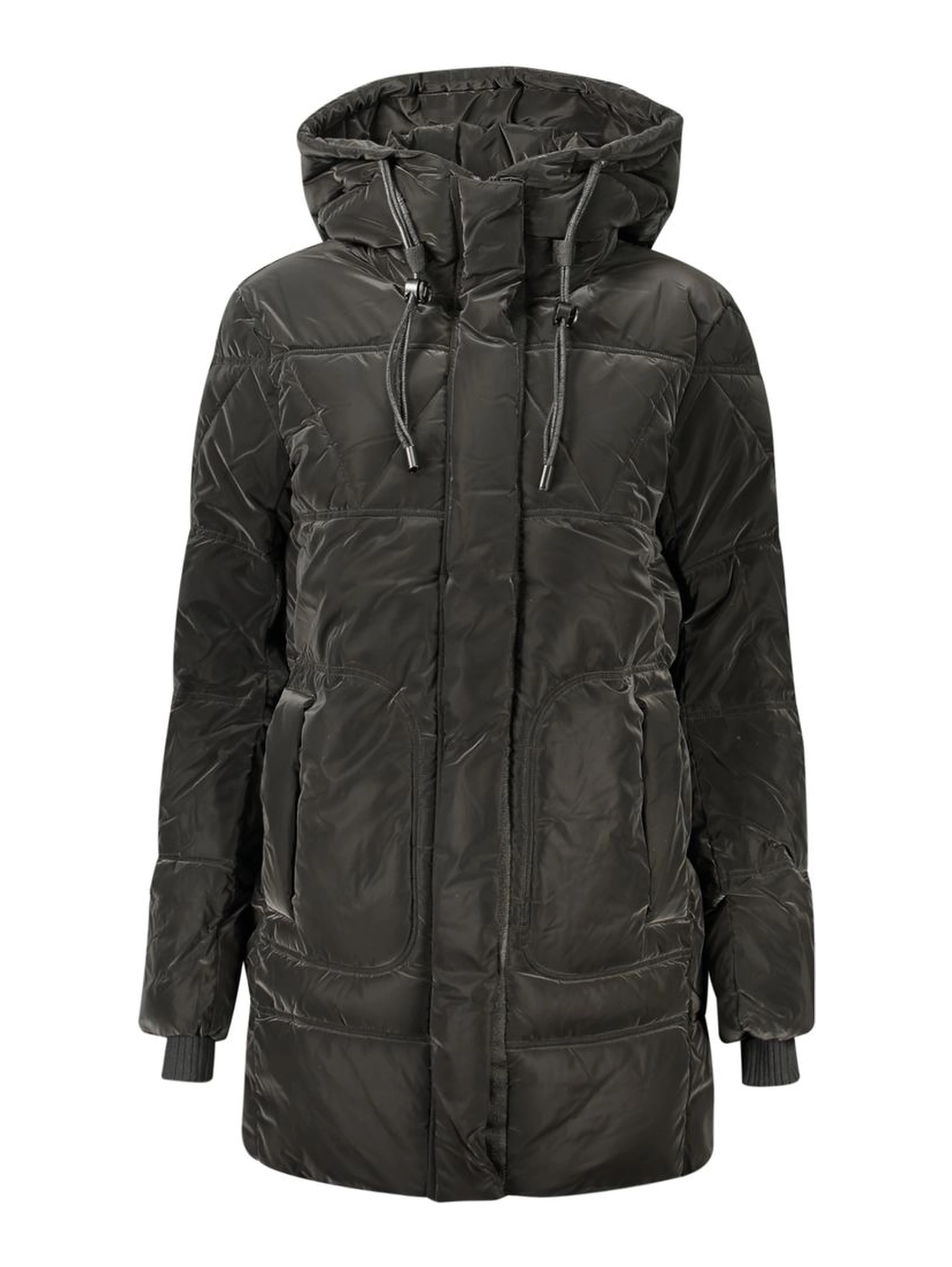 Black Polyurethane Women's Jacket
