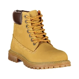 Yellow Leather Women's Boot