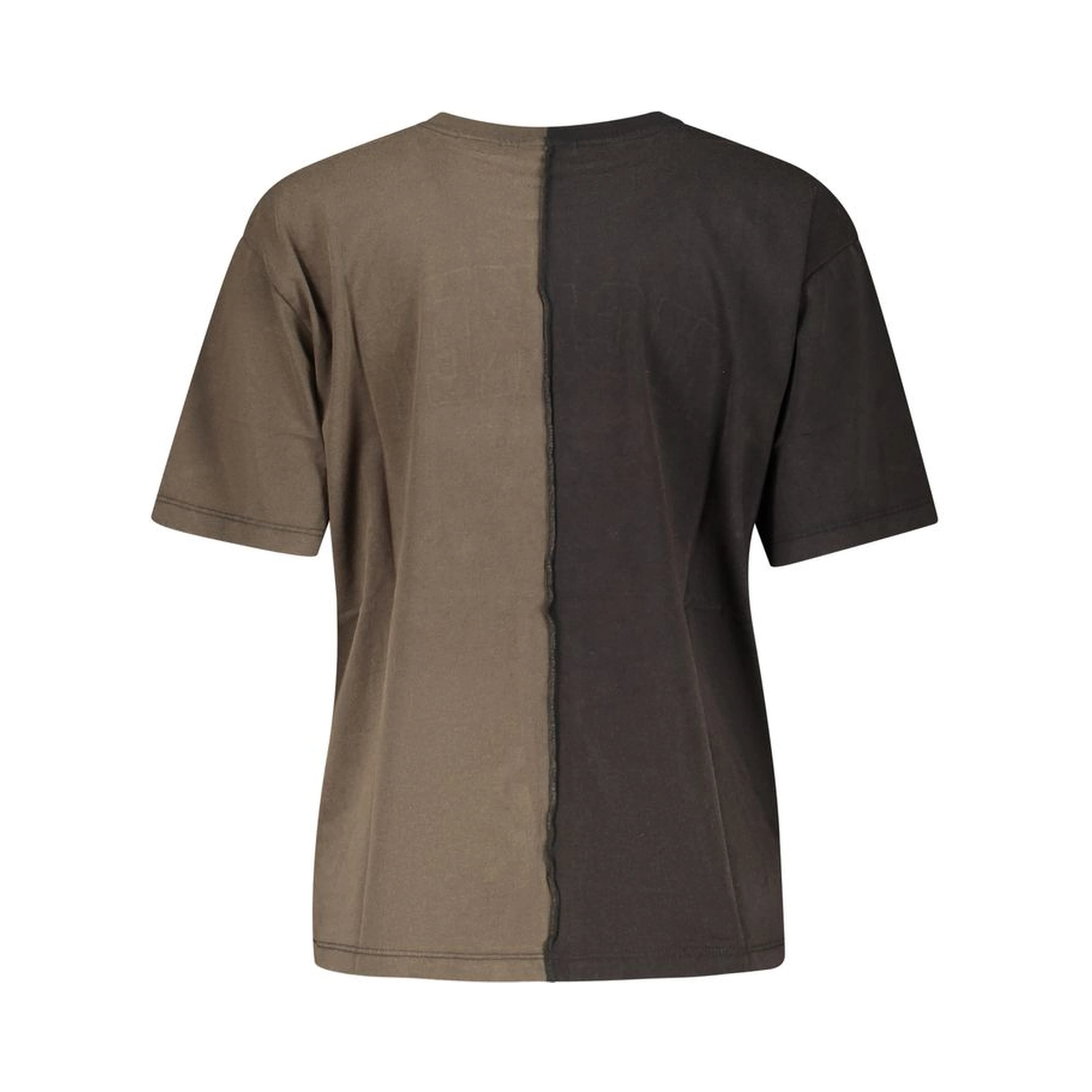 Black Cotton Women T-Shirt
