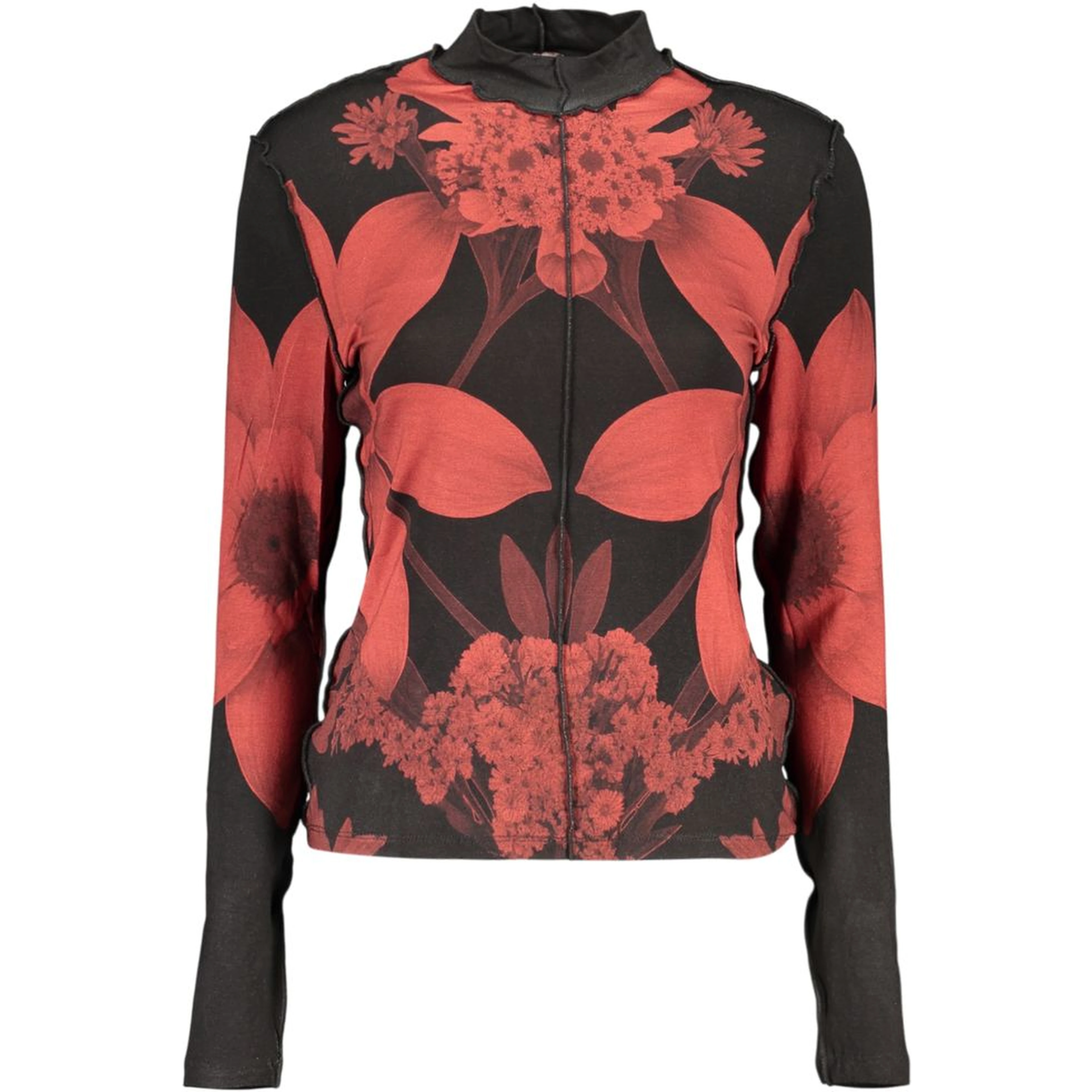 Black Viscose Womens Sweater