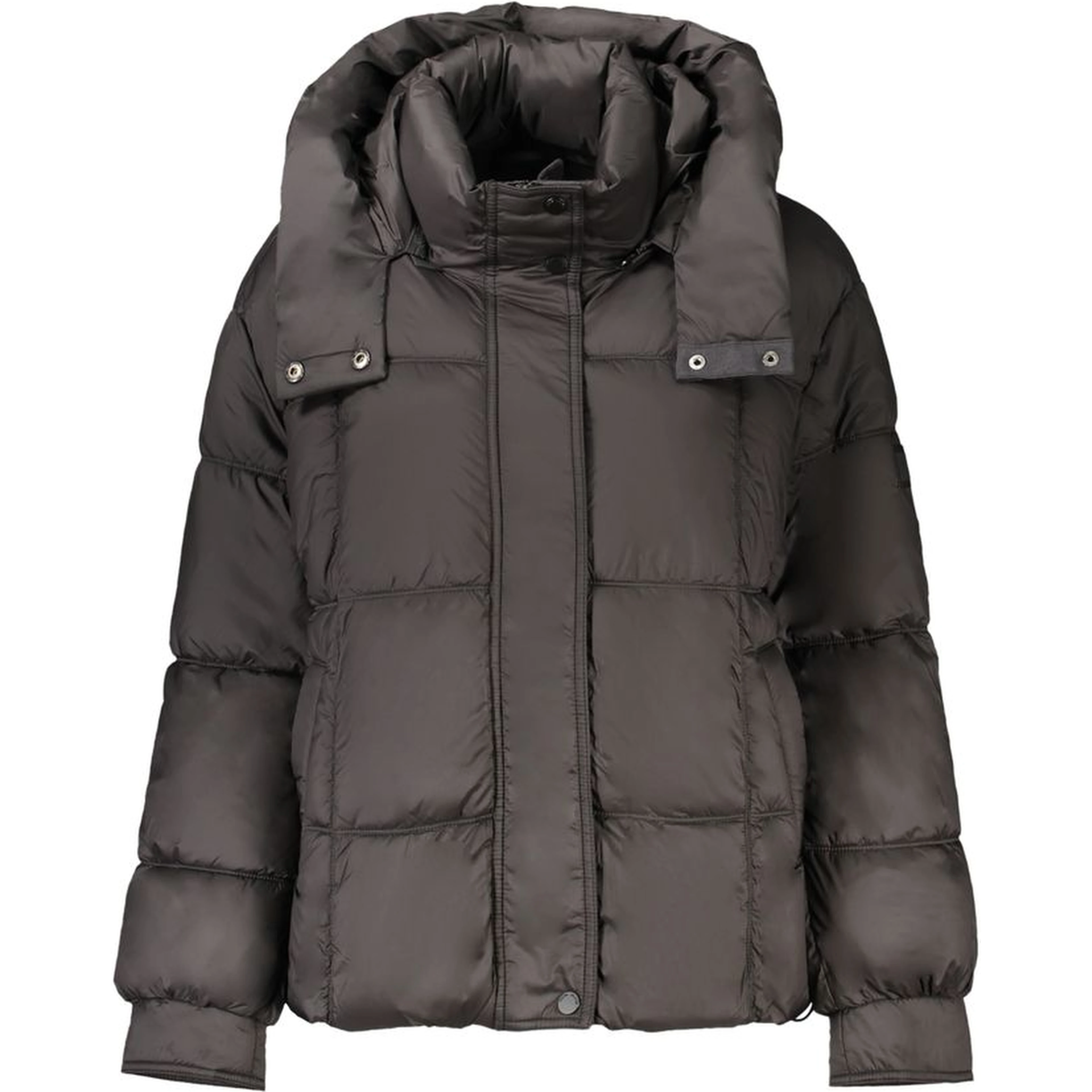 Black Polyester Women's Jacket