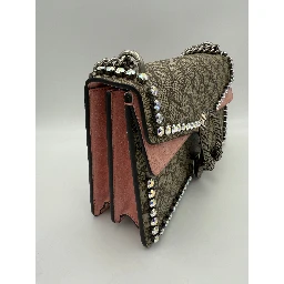 GUCCI DIONYSUS GG Supreme with Diamonds Handbag