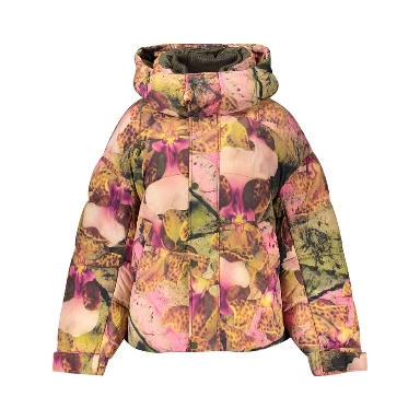 Pink Polyamide Womens Jacket