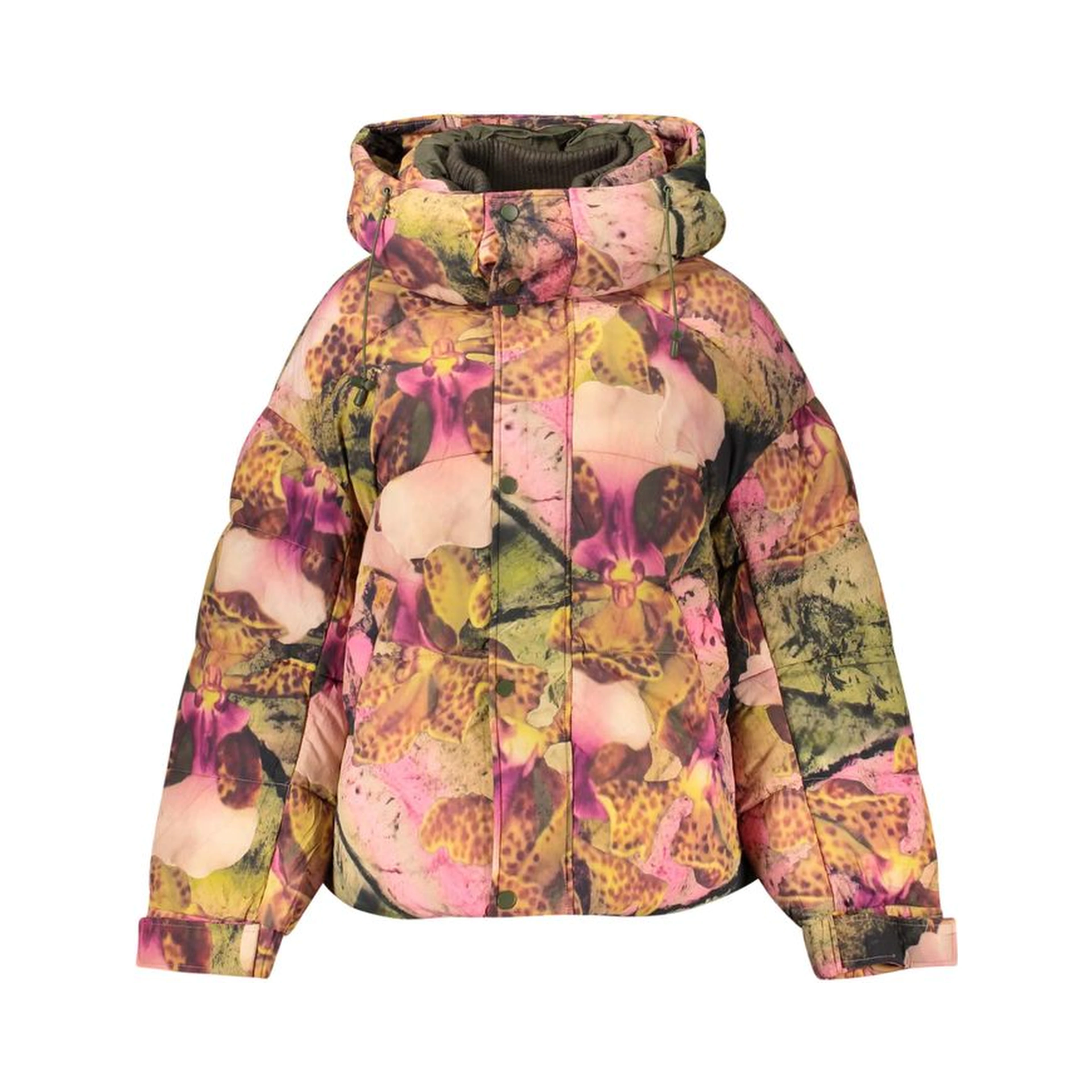 Pink Polyamide Womens Jacket