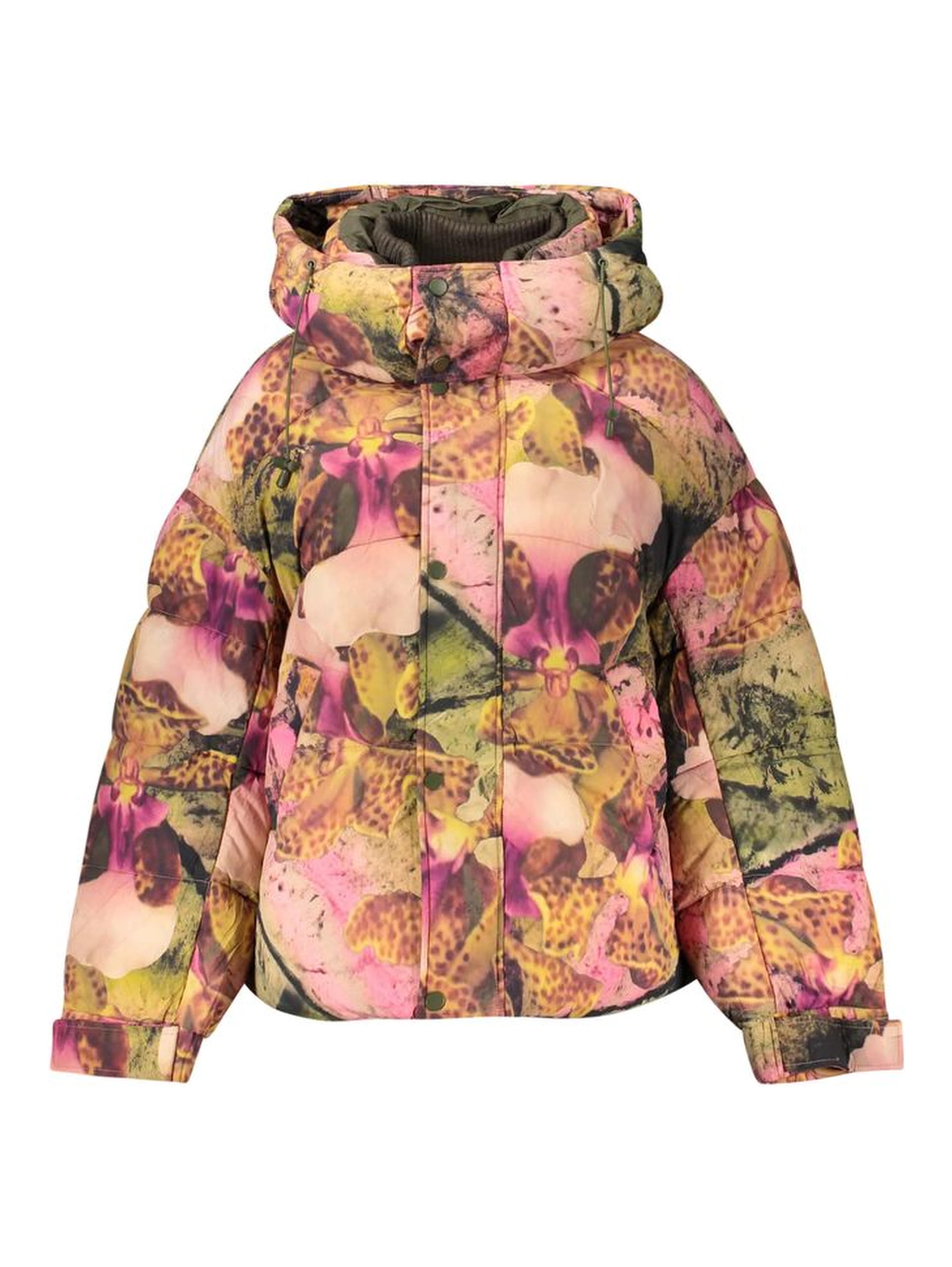 Pink Polyamide Womens Jacket