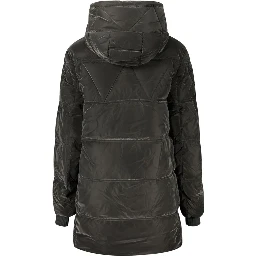 Black Polyurethane Women's Jacket