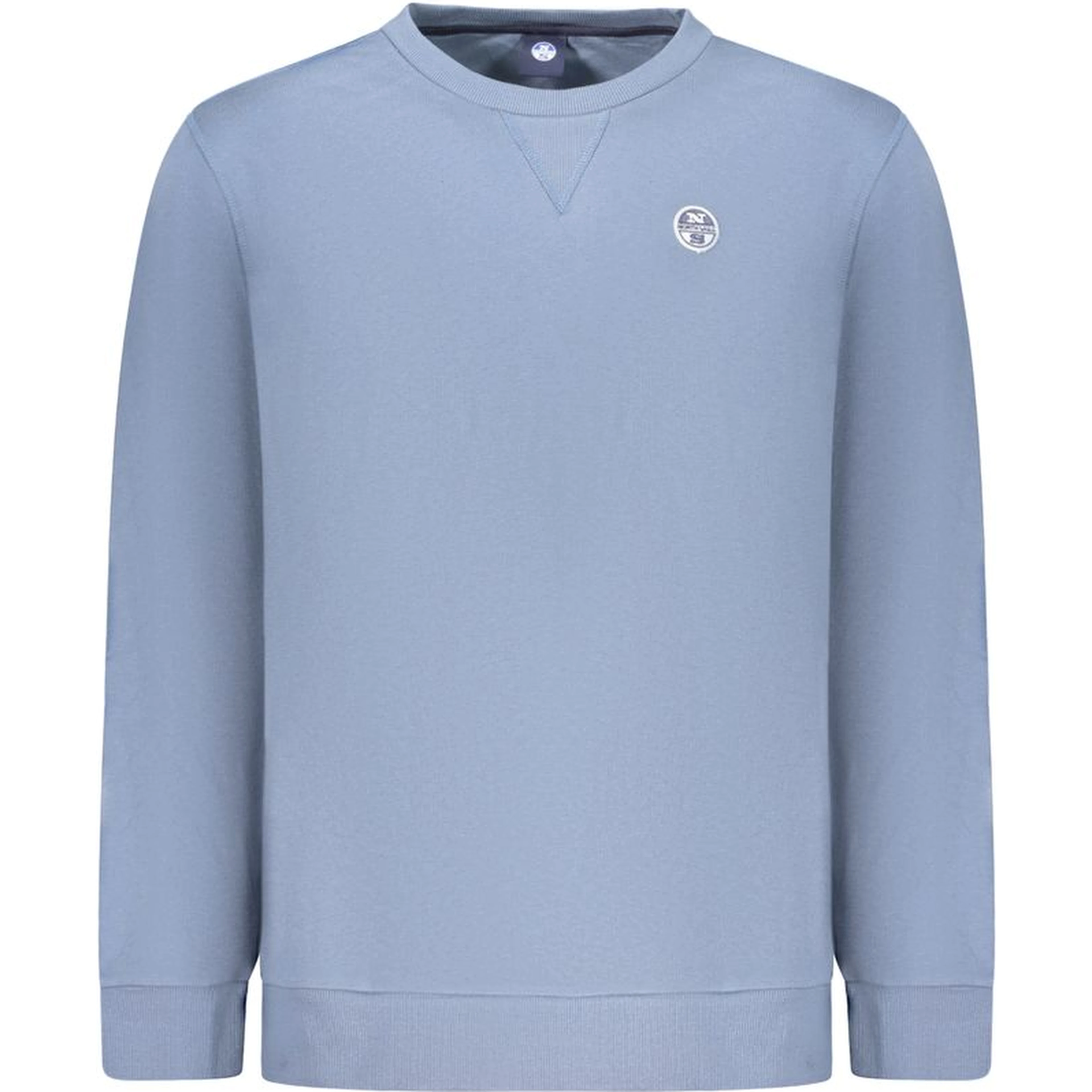 Blue Cotton Men's Sweatshirt