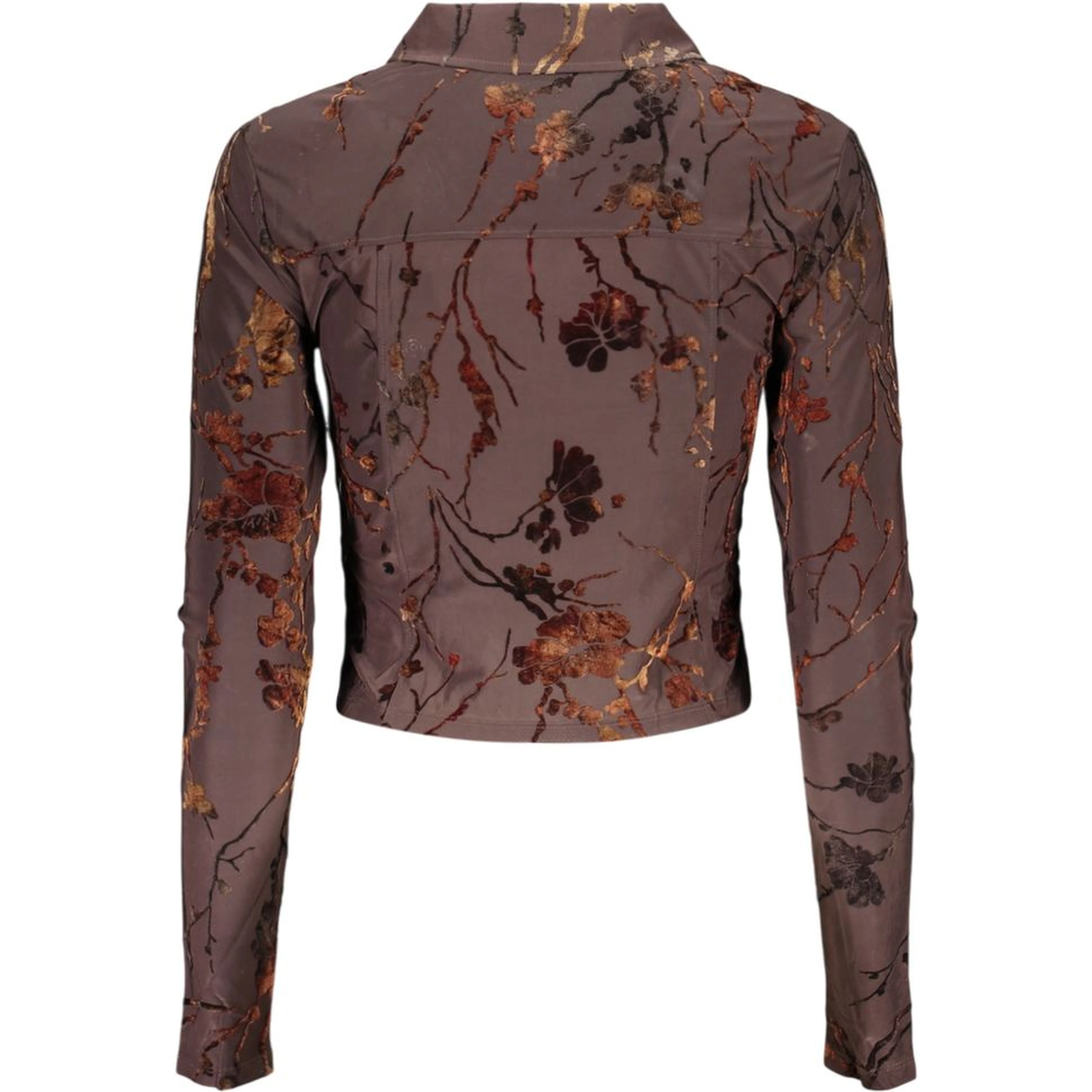 Brown Polyester Women's Sweater