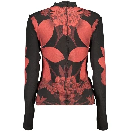 Black Viscose Womens Sweater