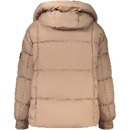 Brown Polyester Women's Jacket