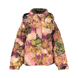 Pink Polyamide Womens Jacket