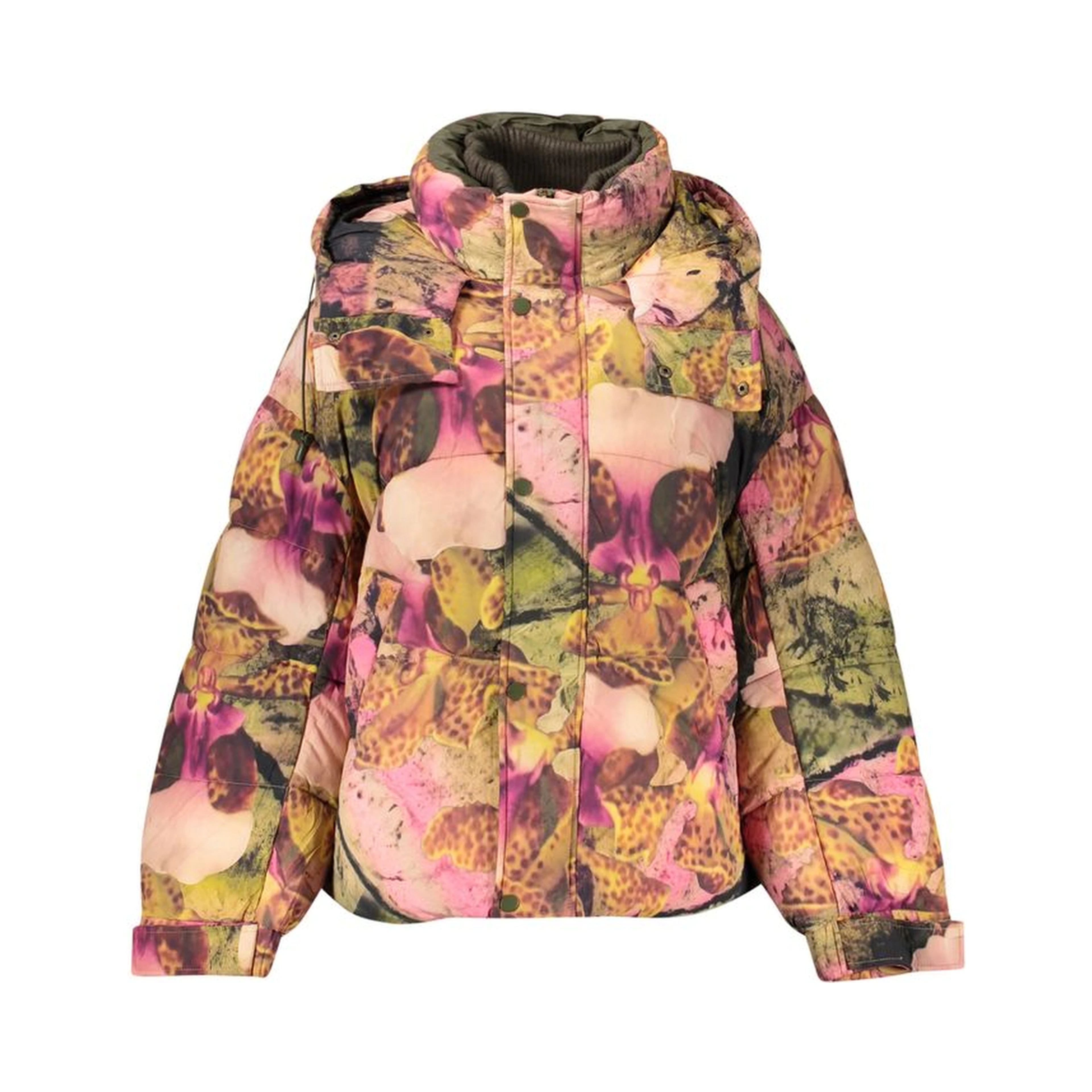 Pink Polyamide Womens Jacket