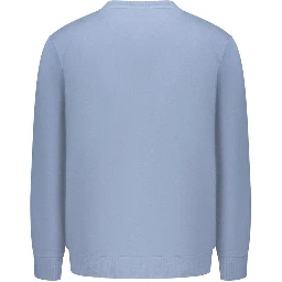 Blue Cotton Men's Sweatshirt