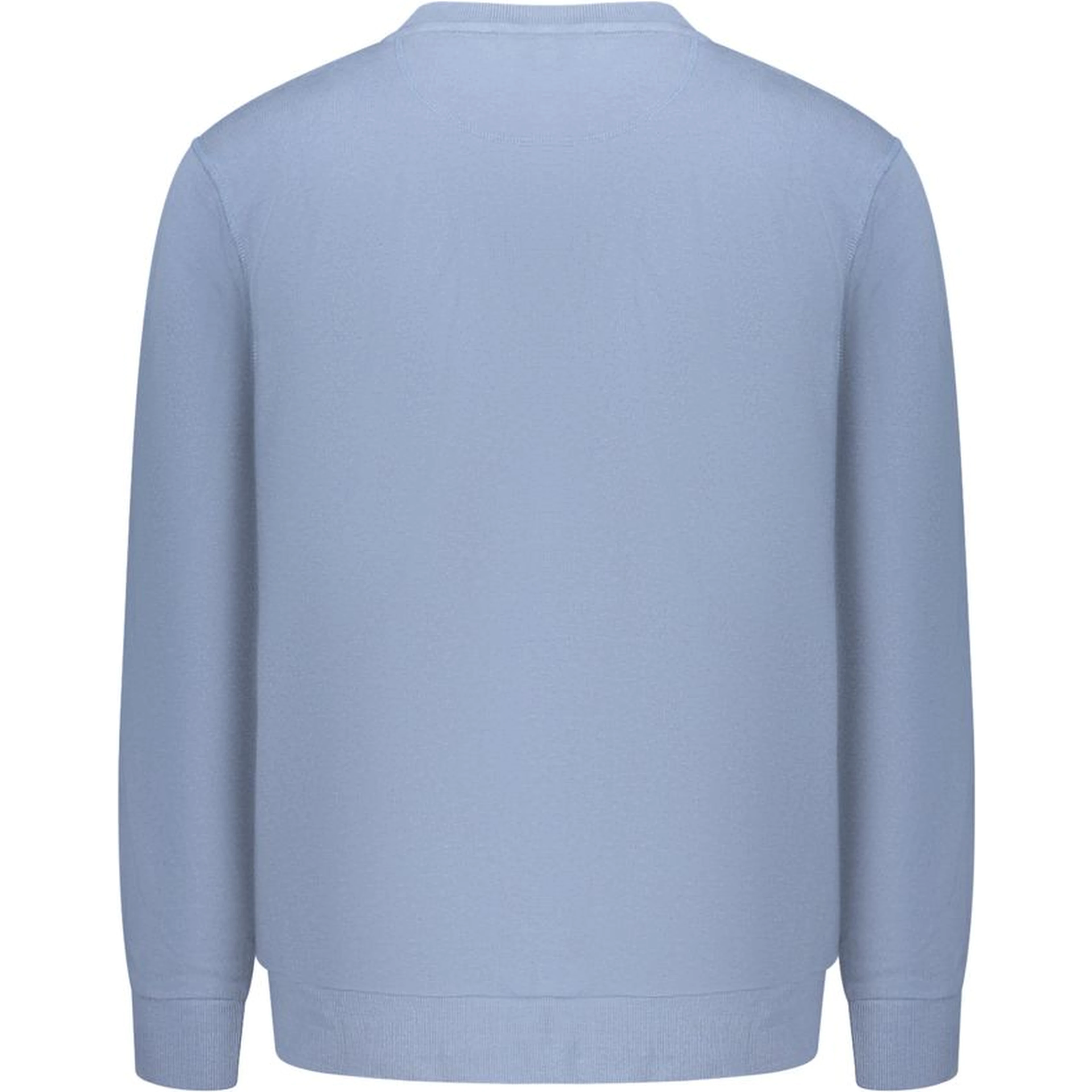 Blue Cotton Men's Sweatshirt