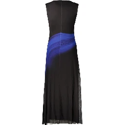 Black Polyester Women's Dress