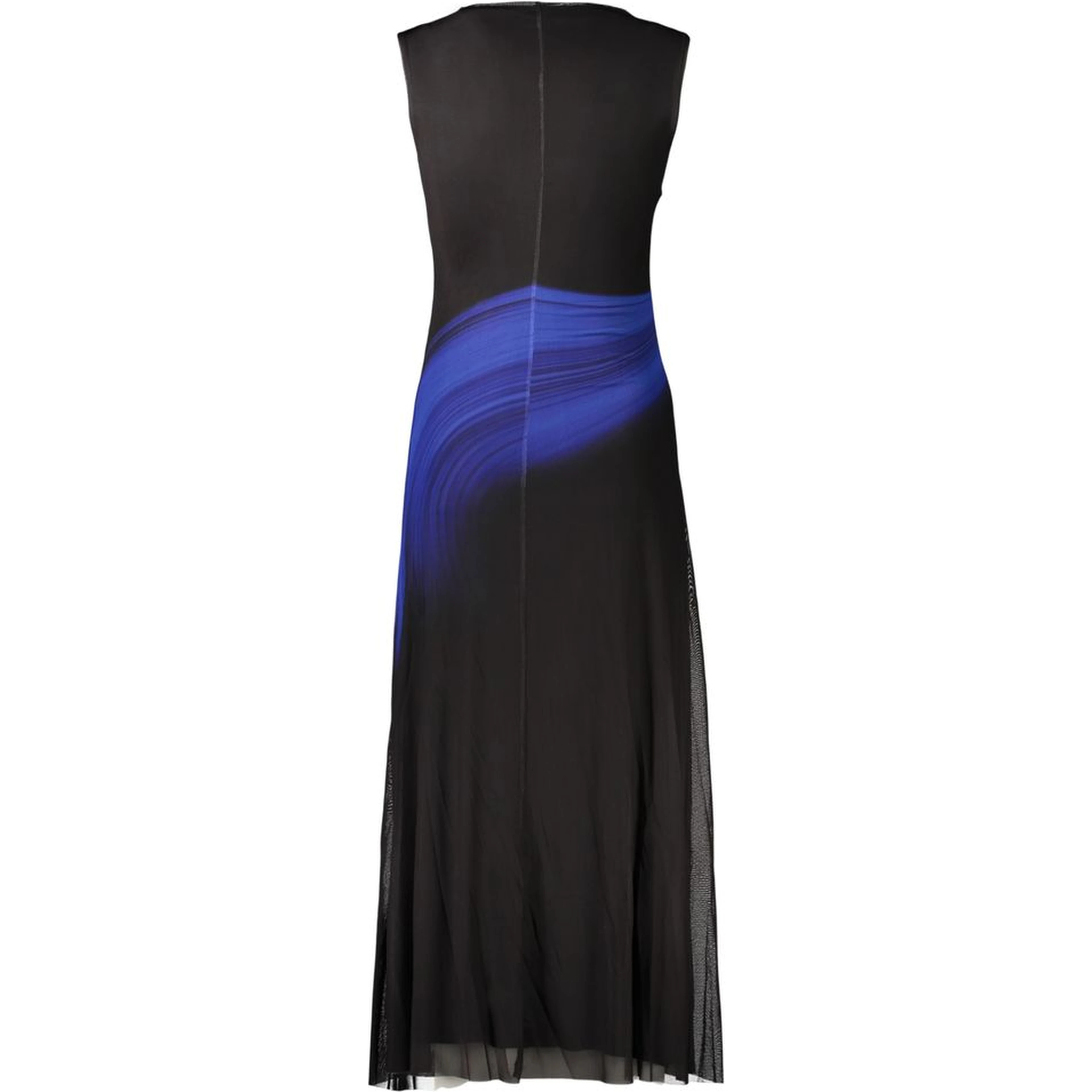 Black Polyester Women's Dress