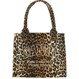 Brown Recycled Cotton Tote Bag