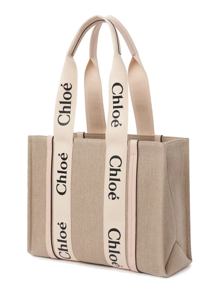 Beige Linen Tote Bag alternative