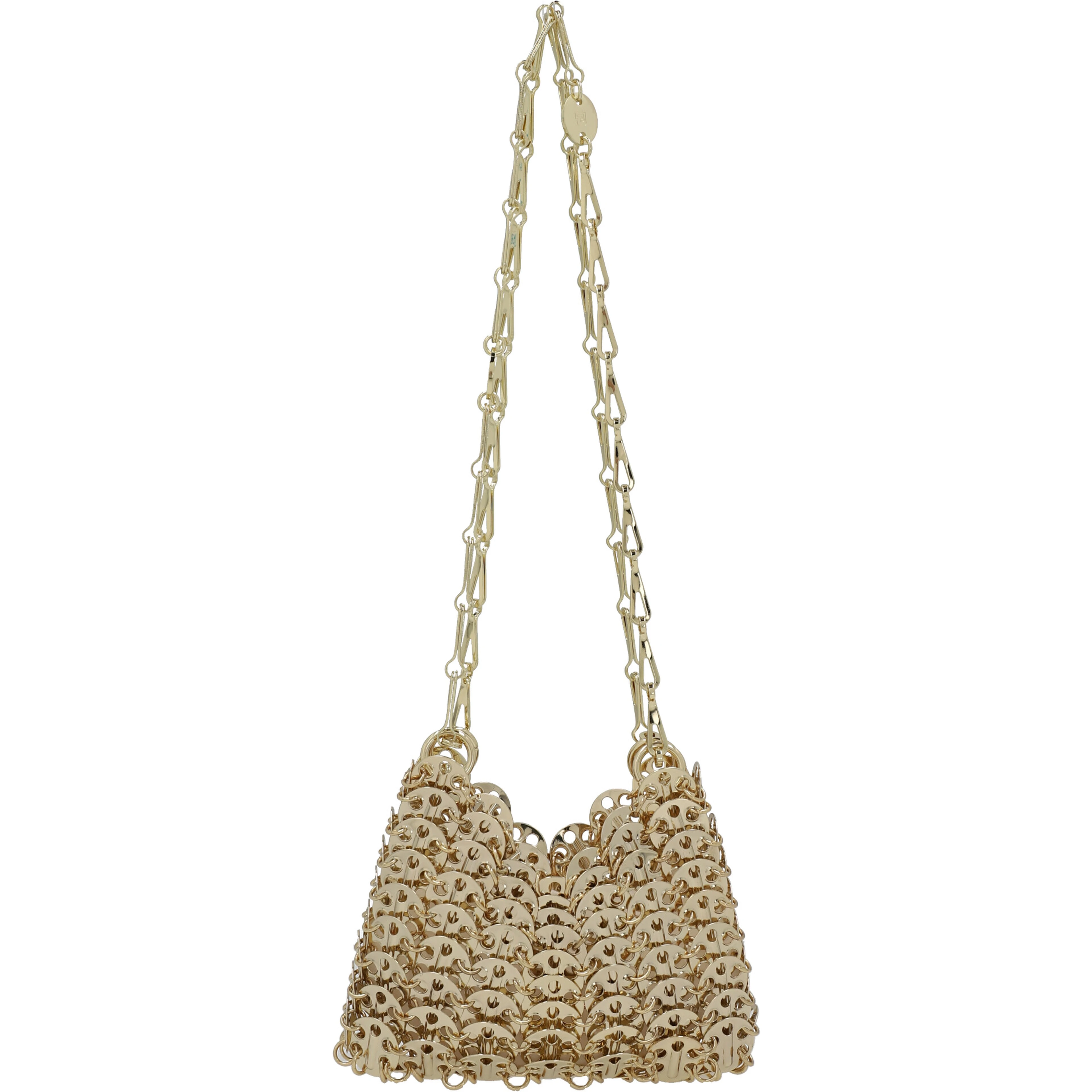 Gold Brass Shoulder Bag