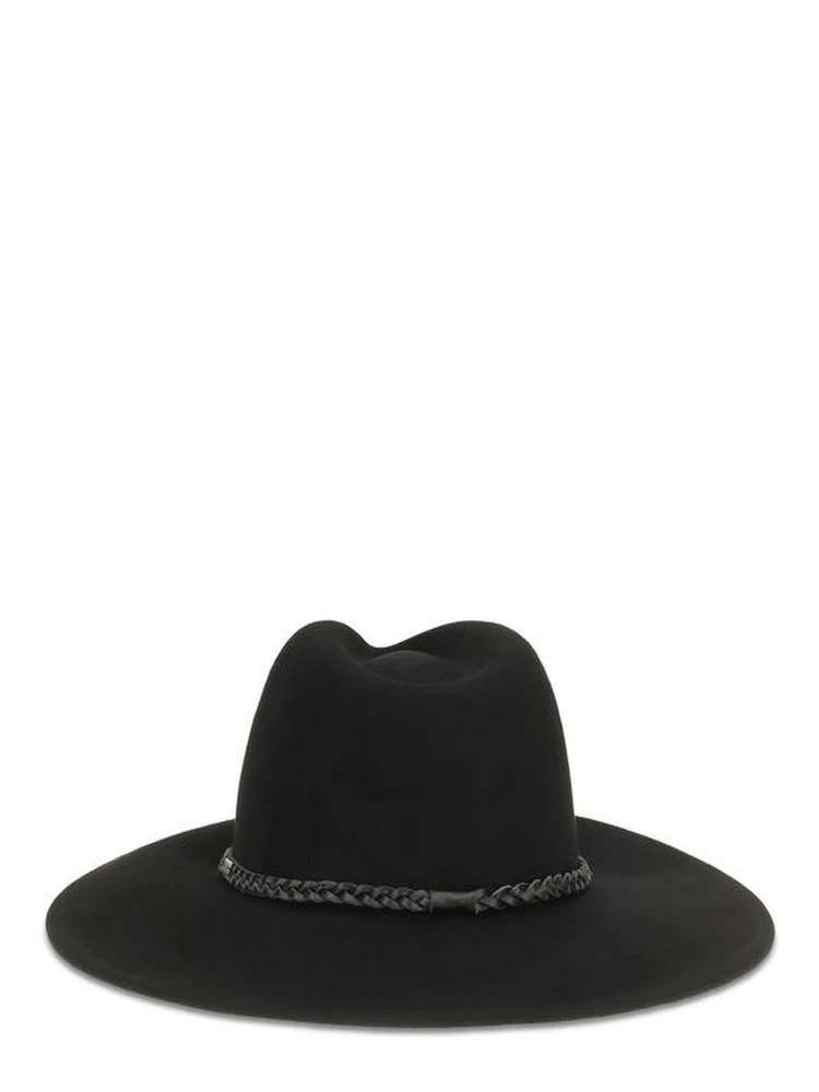 Black Wool Oves Aries Fedora alternative