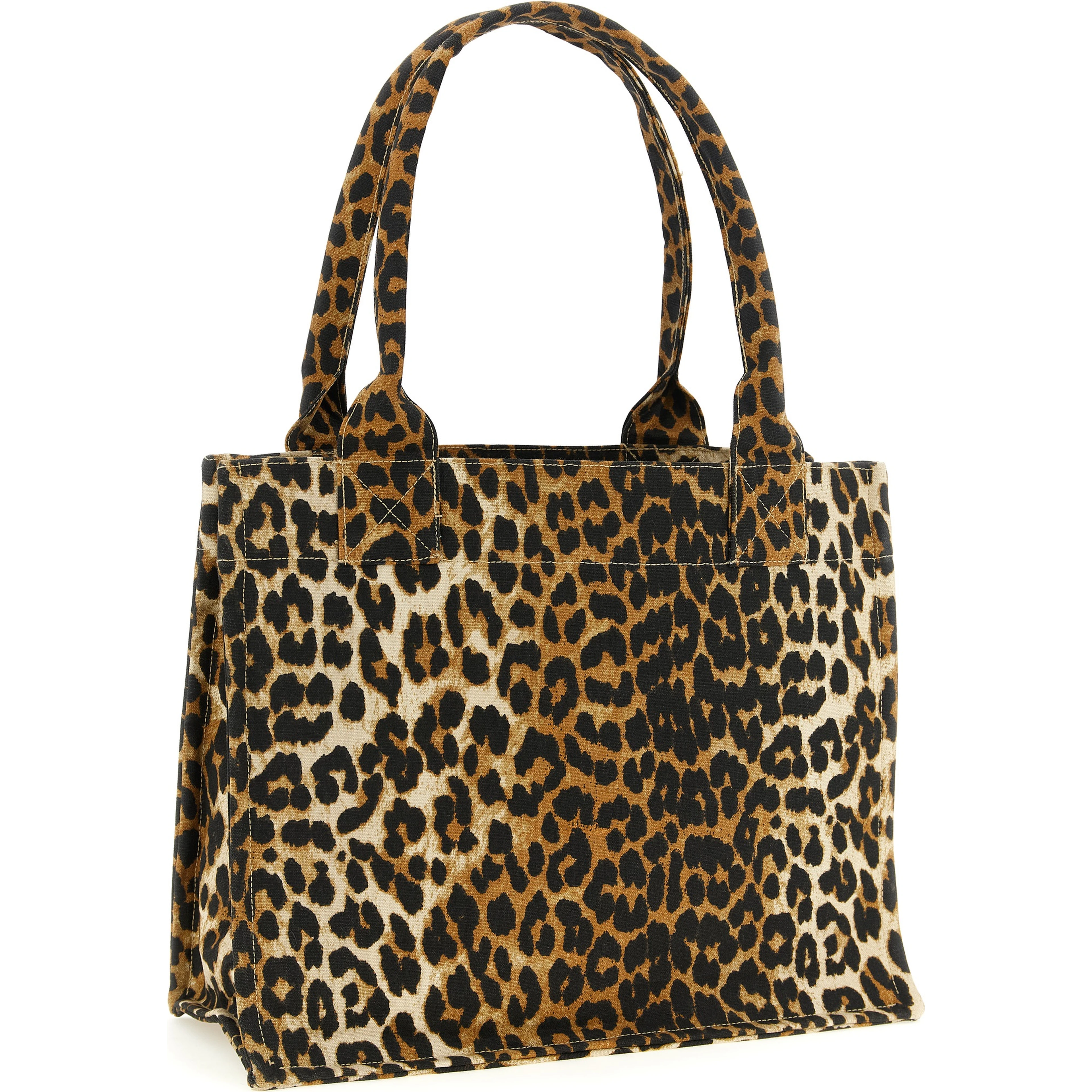 Brown Recycled Cotton Tote Bag