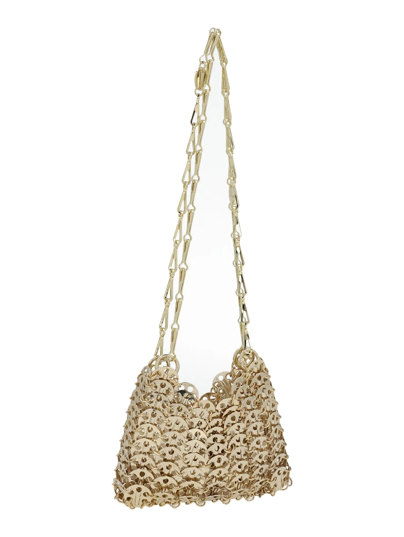 Gold Brass Shoulder Bag
